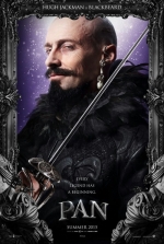 Hugh Jackman jako Czarnobrody w filmie &quot;Pan&quot;