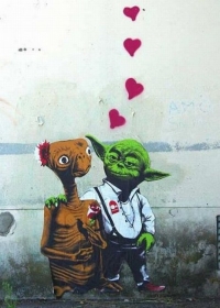 Graffiti inspirowane Star Wars: niesamowite!