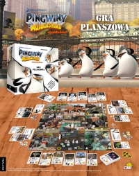 Gra planszowa "Pingwiny z Madagaskaru" wkrótce w sklepach!